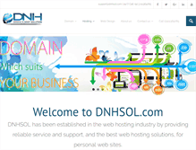 Tablet Screenshot of dnhsol.com
